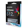 ADATA UE800 USB-Stick 512 GB USB Typ-C 3.2 Gen 2 (3.1 Gen 2) Silber