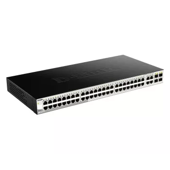 Managed L2 Gigabit Ethernet Switch D-Link DGS-1210-52, 48 Ports, 1U