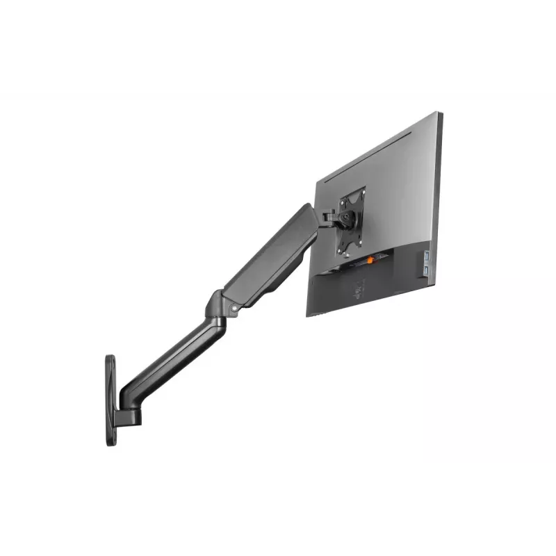 DIGITUS Einzel-Gasfeder Monitor-Wandhalterung 32 Zoll 9 kg max schwarz