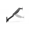 DIGITUS Einzel-Gasfeder Monitor-Wandhalterung 32 Zoll 9 kg max schwarz