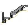 DIGITUS Einzel-Gasfeder Monitor-Wandhalterung 43 Zoll, max. 23 kg - schwarz