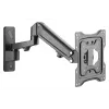 DIGITUS Einzel-Gasfeder Monitor-Wandhalterung 43 Zoll, max. 23 kg - schwarz