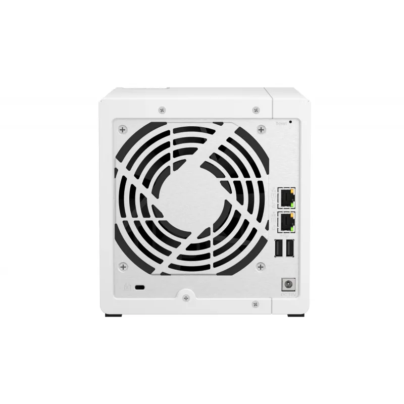 QNAP TS-433 NAS Tower ARM Cortex-A55 4 GB 0 TB QNAP QTS Weiß
