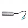 i-tec USB 3.0 USB-C/Thunderbolt 3x Display Metal Nano Dock mit LAN + Power Delivery 100 W