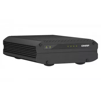 QNAP TS-I410X NAS Tower Intel Atom® x6425E 8 GB 0 TB QNAP QTS Schwarz