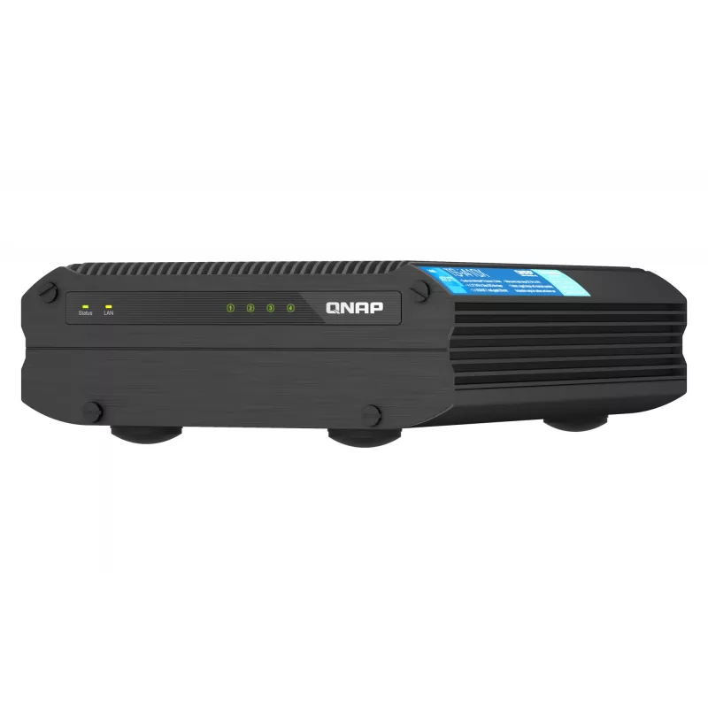 QNAP TS-I410X NAS Tower Intel Atom® x6425E 8 GB 0 TB QNAP QTS Schwarz