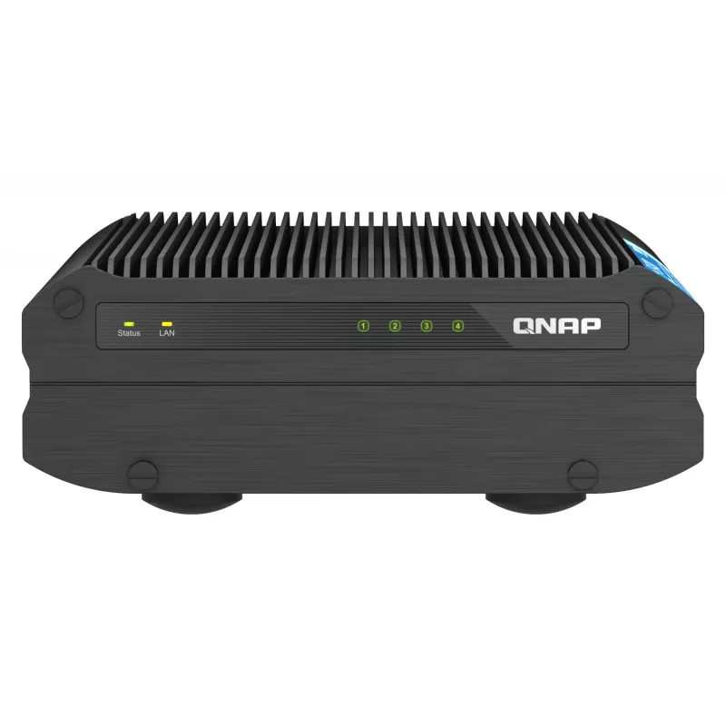 QNAP TS-I410X NAS Tower Intel Atom® x6425E 8 GB 0 TB QNAP QTS Schwarz