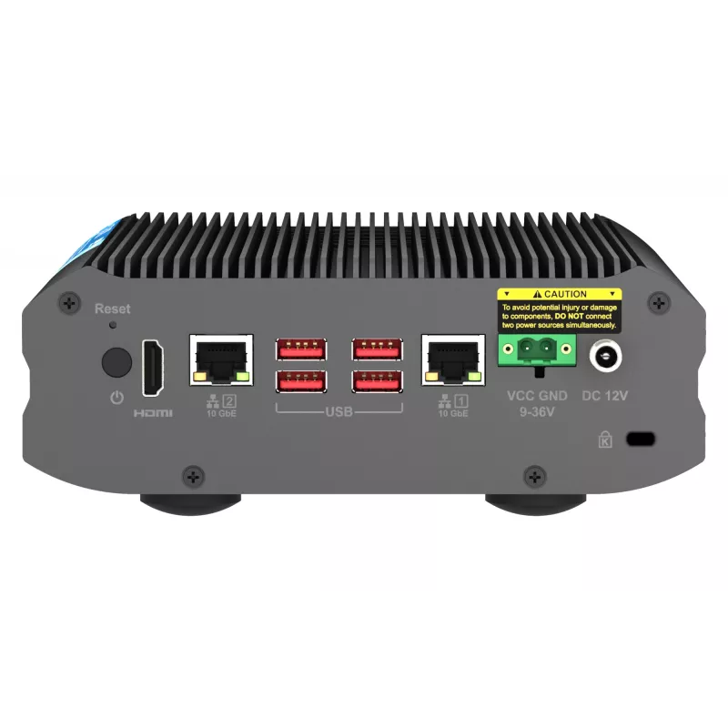 QNAP TS-I410X NAS Tower Intel Atom® x6425E 8 GB 0 TB QNAP QTS Schwarz