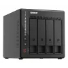QNAP TS-453E NAS Tower Intel® Celeron® J6412 8 GB 0 TB QNAP QTS Schwarz