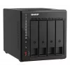 QNAP TS-453E NAS Tower Intel® Celeron® J6412 8 GB 0 TB QNAP QTS Schwarz