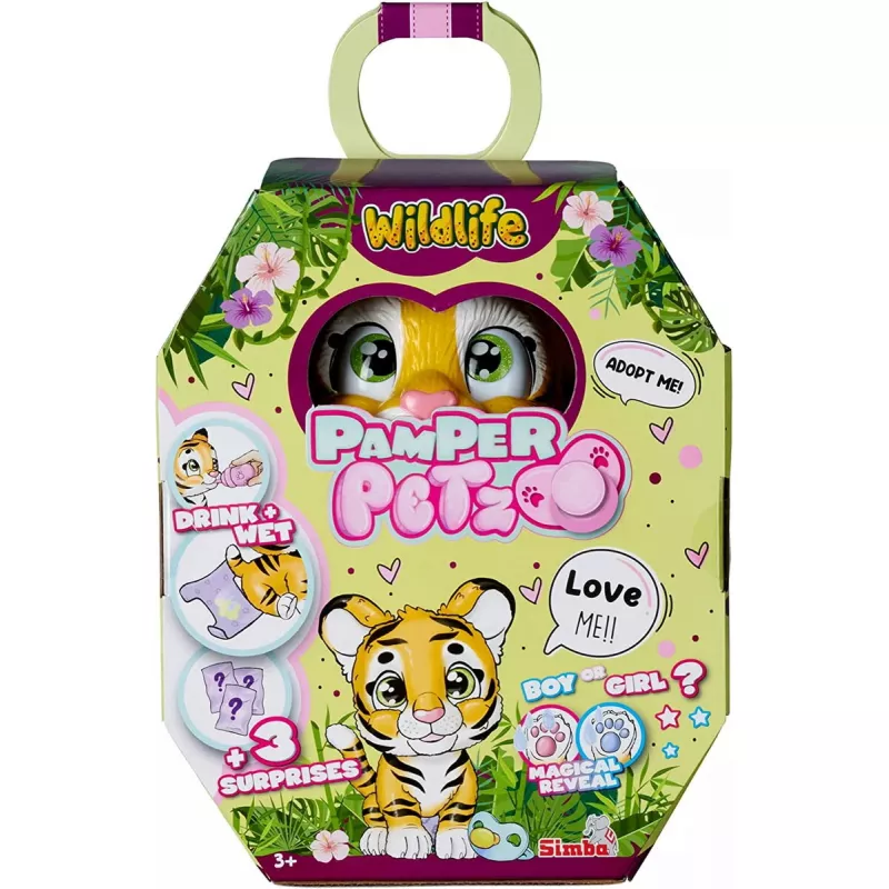 Sammelfigur SIMBA Tiger (Modell 105953575) – kleine detailreiche Tierfigur