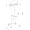 Techly ICA-TR23 TV-Schrank/Entertainment-Center 1 Regal