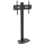 Boden-TV-Ständer TECHLY ICA-TR27 für 32–55 Zoll (81,3–139,7 cm), VESA 100x100–600x400, Neigung -15–0°, max. Belastung 40 kg, schwarz