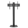 Boden-TV-Ständer TECHLY ICA-TR27 für 32–55 Zoll (81,3–139,7 cm), VESA 100x100–600x400, Neigung -15–0°, max. Belastung 40 kg, schwarz
