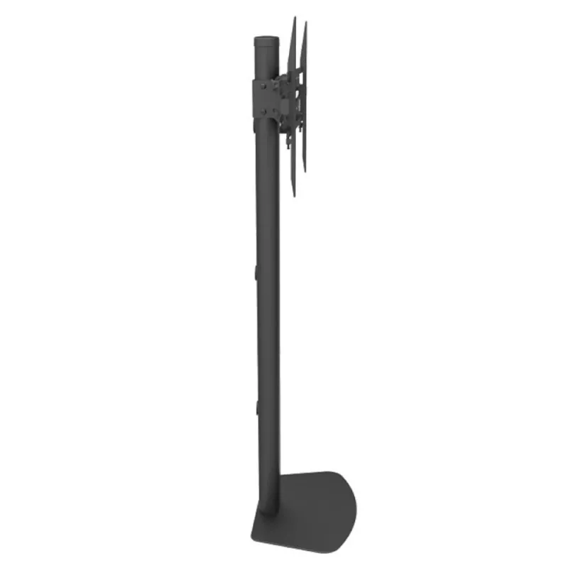 Boden-TV-Ständer TECHLY ICA-TR27 für 32–55 Zoll (81,3–139,7 cm), VESA 100x100–600x400, Neigung -15–0°, max. Belastung 40 kg, schwarz