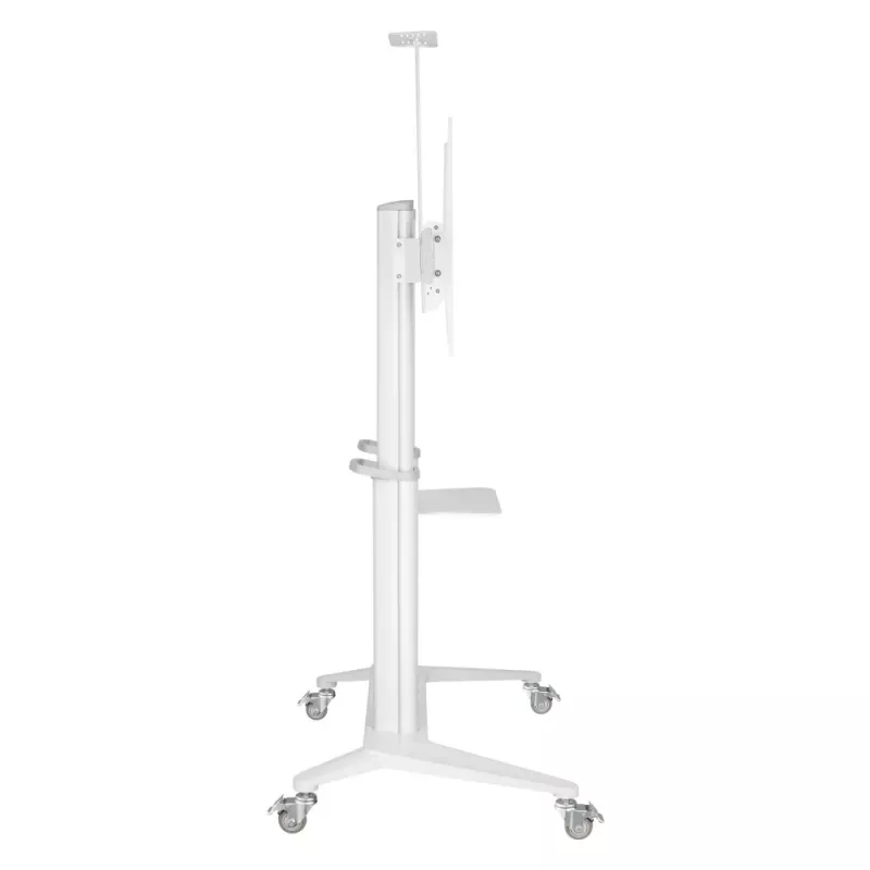 Techly ICA-TR49W Multimedia-Wagen/Ständer weiß für Flachbildschirm