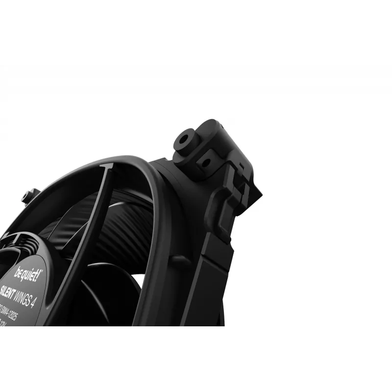 be quiet SILENT WINGS 4 | 120mm PWM high-speed Gehäuselüfter 12 cm Schwarz 1 Stück