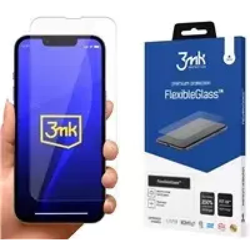 3MK FlexibleGlass Displayschutzfolie für iPhone 14/14 Pro