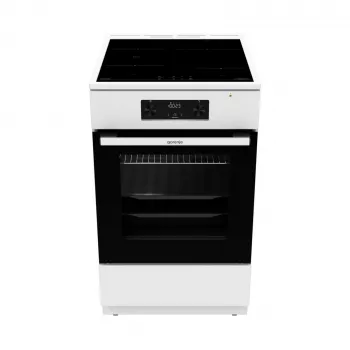 Gorenje GEIT5C60WPG freistehender Herd Elektro Zonen-Induktionskochfeld Weiß