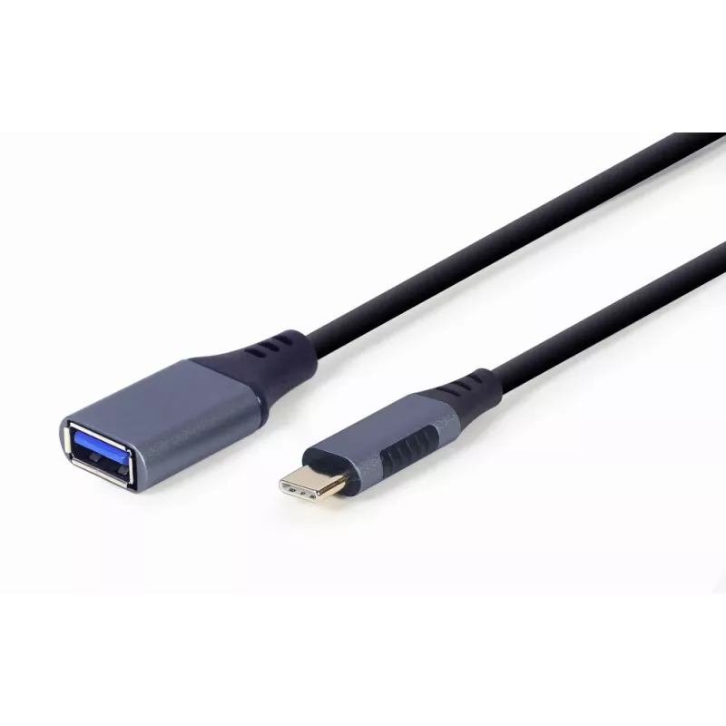 GEMBIRD USB 3.0 OTG Type-C- auf USB-Typ-A-Kabel (CM/AF), Space Grau