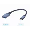 GEMBIRD USB 3.0 OTG Type-C- auf USB-Typ-A-Kabel (CM/AF), Space Grau