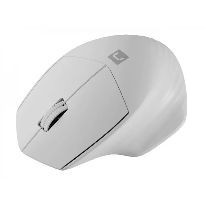 Wireless Bluetooth Optical Mouse NATEC Siskin 2 — 1600 DPI, Bluetooth 5.0, Right-hand, White