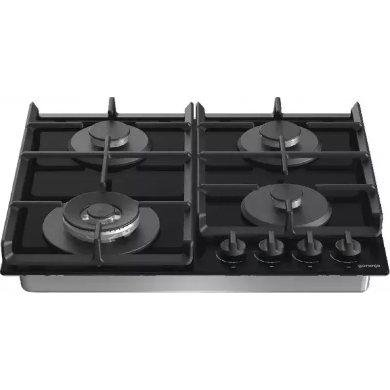 Gorenje GTW641EB Kochfeld Schwarz Einbau 60 cm Gas 4 Zone(n)