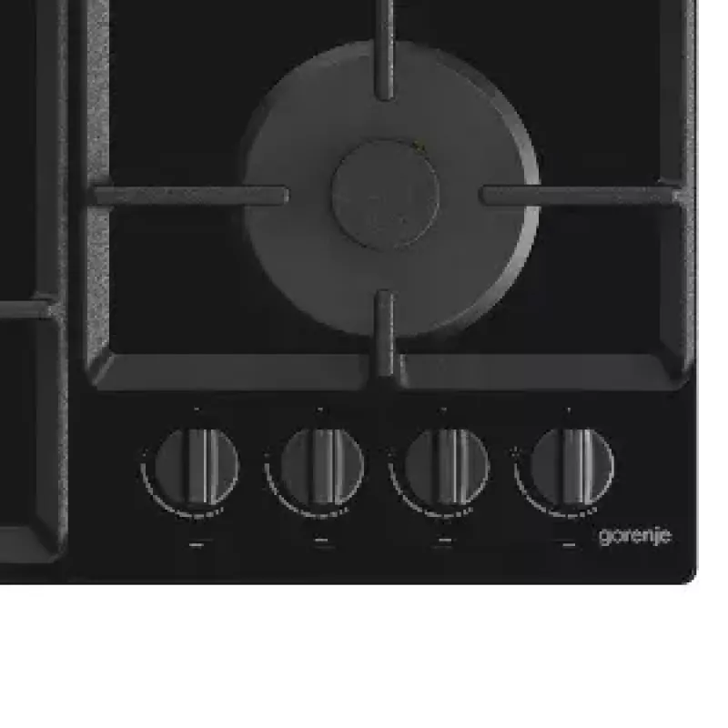 Gorenje GTW641EB Kochfeld Schwarz Einbau 60 cm Gas 4 Zone(n)