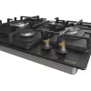 Gorenje GW6D42CLB Kochfeld Schwarz Einbau 60 cm Gas 4 Zone(n)