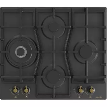 Gorenje GW6D42CLB Kochfeld Schwarz Einbau 60 cm Gas 4 Zone(n)