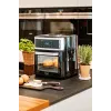 Heißluft-Fritteuse-Ofen Adler AD 6309 13 L 2500 W Schwarz/Silber, Touch-Steuerung, Rotisserie