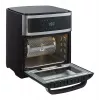 Heißluft-Fritteuse-Ofen Adler AD 6309 13 L 2500 W Schwarz/Silber, Touch-Steuerung, Rotisserie
