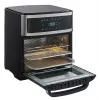 Heißluft-Fritteuse-Ofen Adler AD 6309 13 L 2500 W Schwarz/Silber, Touch-Steuerung, Rotisserie