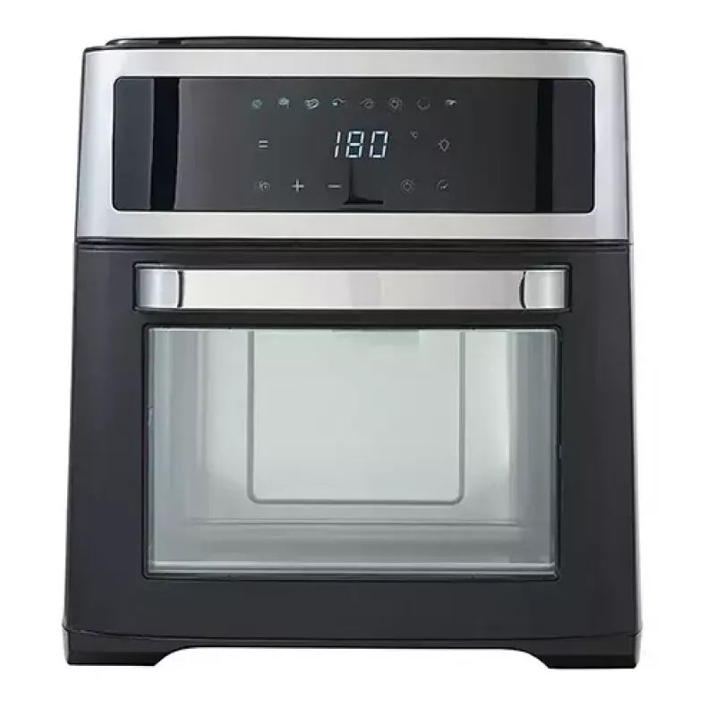 Heißluft-Fritteuse-Ofen Adler AD 6309 13 L 2500 W Schwarz/Silber, Touch-Steuerung, Rotisserie
