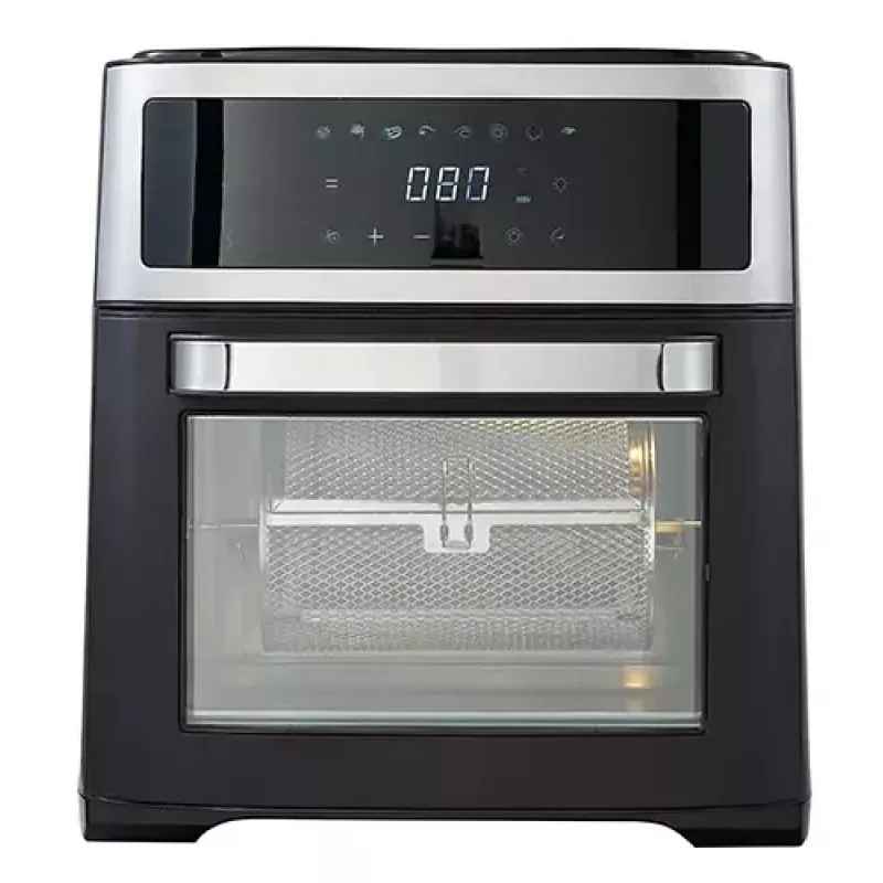 Heißluft-Fritteuse-Ofen Adler AD 6309 13 L 2500 W Schwarz/Silber, Touch-Steuerung, Rotisserie