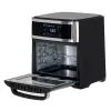 Heißluft-Fritteuse-Ofen Adler AD 6309 13 L 2500 W Schwarz/Silber, Touch-Steuerung, Rotisserie