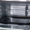 Heißluft-Fritteuse-Ofen Adler AD 6309 13 L 2500 W Schwarz/Silber, Touch-Steuerung, Rotisserie