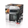 Heißluft-Fritteuse-Ofen Adler AD 6309 13 L 2500 W Schwarz/Silber, Touch-Steuerung, Rotisserie