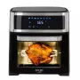 Heißluft-Fritteuse-Ofen Adler AD 6309 13 L 2500 W Schwarz/Silber, Touch-Steuerung, Rotisserie