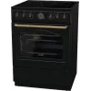 Gorenje GECS6B71CLB Standherd Elektro Cerankochfeld Schwarz