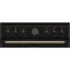 Gorenje GECS6B71CLB Standherd Elektro Cerankochfeld Schwarz