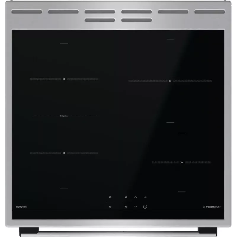 Freistehender Herd Gorenje GEIT6C60XPG Elektro-Zonen-Induktionskochfeld 4 Zonen