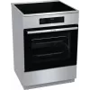 Freistehender Herd Gorenje GEIT6C60XPG Elektro-Zonen-Induktionskochfeld 4 Zonen