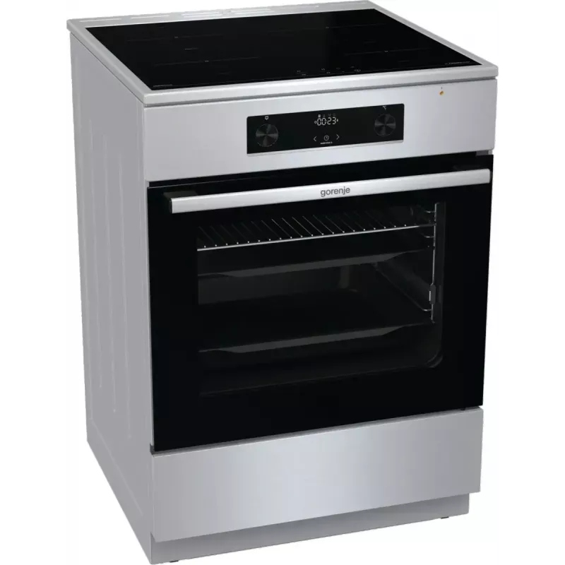Freistehender Herd Gorenje GEIT6C60XPG Elektro-Zonen-Induktionskochfeld 4 Zonen
