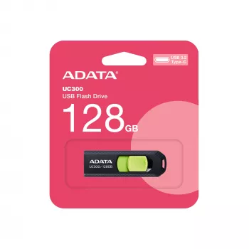 ADATA ACHO-UC300-128G-RNB USB-Flash-Laufwerk 128 GB USB Type-C 3.2 Gen 1 (3.1 Gen 1) Schwarz