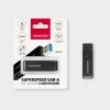 Card Reader Axagon CRE-S2N USB 3.2 Gen 1 Type-A Schwarz