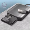 Axagon CRE-S3 Externer USB-A 3.2 Gen 1 3-Slot & LUN SD/microSD/CF-Kartenleser USB 3.2 Gen 1 (3.1 Gen 1) Typ-A Grau