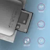 Axagon CRE-S3 Externer USB-A 3.2 Gen 1 3-Slot & LUN SD/microSD/CF-Kartenleser USB 3.2 Gen 1 (3.1 Gen 1) Typ-A Grau