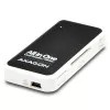 Axagon CRE-X1 externer 5-Slot-Kartenleser, CF, CF Type II, MMC, MMC Mobile, MMCmicro, MS Duo, MS PRO, Memory Stick (MS), MicroDrive, MicroSD...,