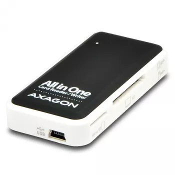 Axagon CRE-X1 externer 5-Slot-Kartenleser, CF, CF Type II, MMC, MMC Mobile, MMCmicro, MS Duo, MS PRO, Memory Stick (MS), MicroDrive, MicroSD...,